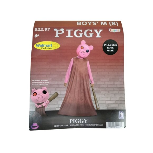 Disguise Boys M (8) Five Nights at Freddys Piggy 2 Piece Halloween Costume - Picture 4 of 8